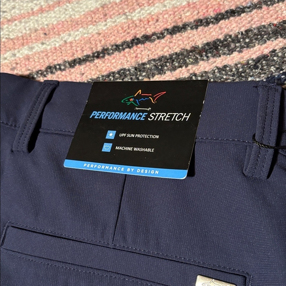 Greg Norman Performance Shorts Comfort Waistband 4-Way Stretch Fabric Easy Care! - Picture 4 of 4